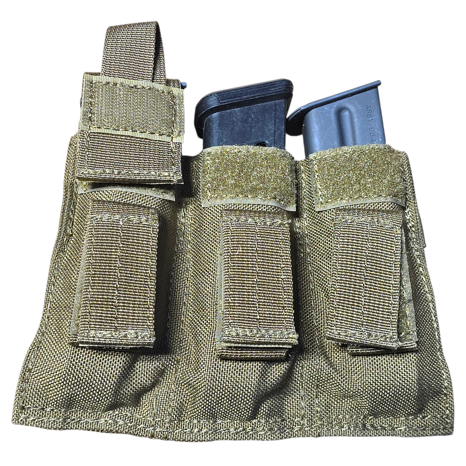 Blackhawk! Coyote Belt Mounted Triple Pistol Mag Pouch - OVERLANDERS Outfitter
