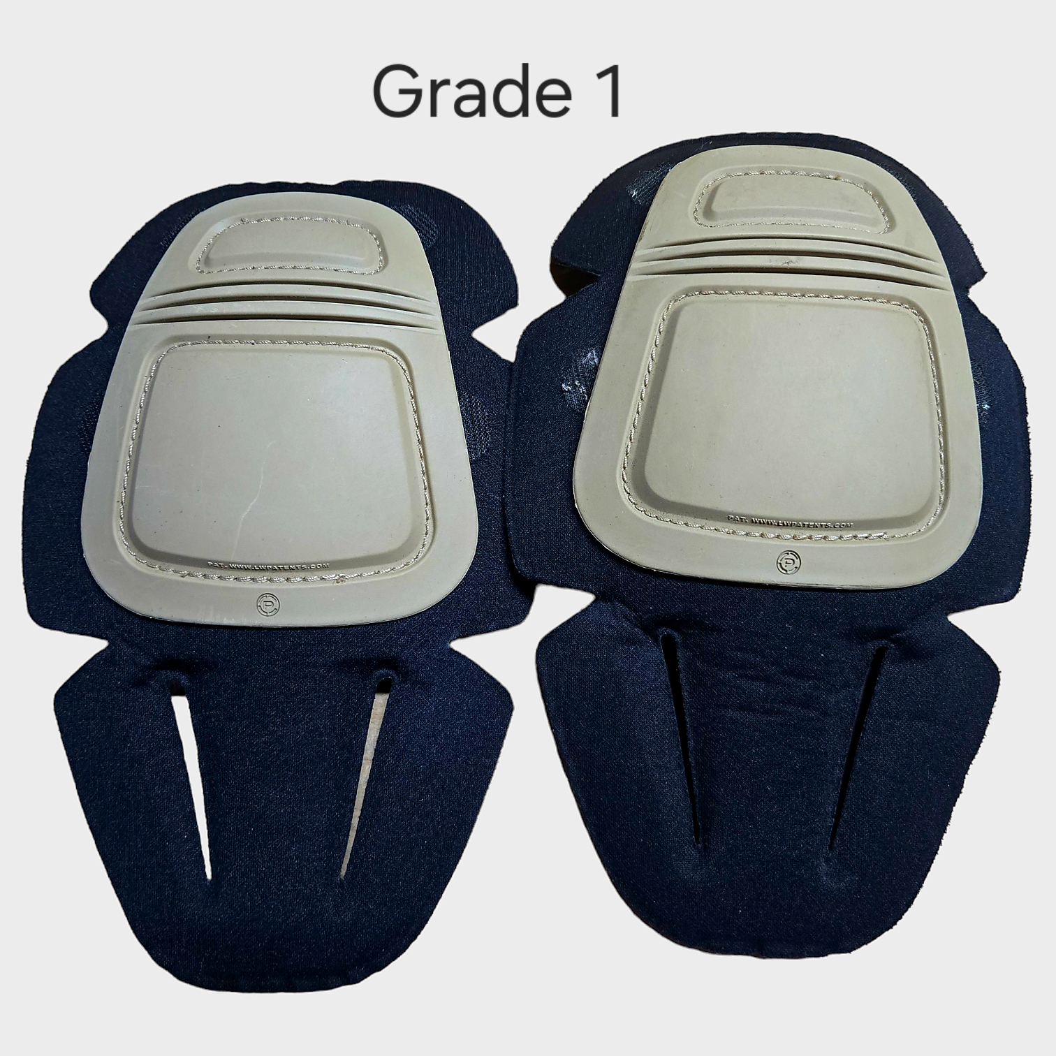 Onethiefsurplus Crye Precision Combat Knee Pads designed for camping and hiking with durable padding and adjustable straps.