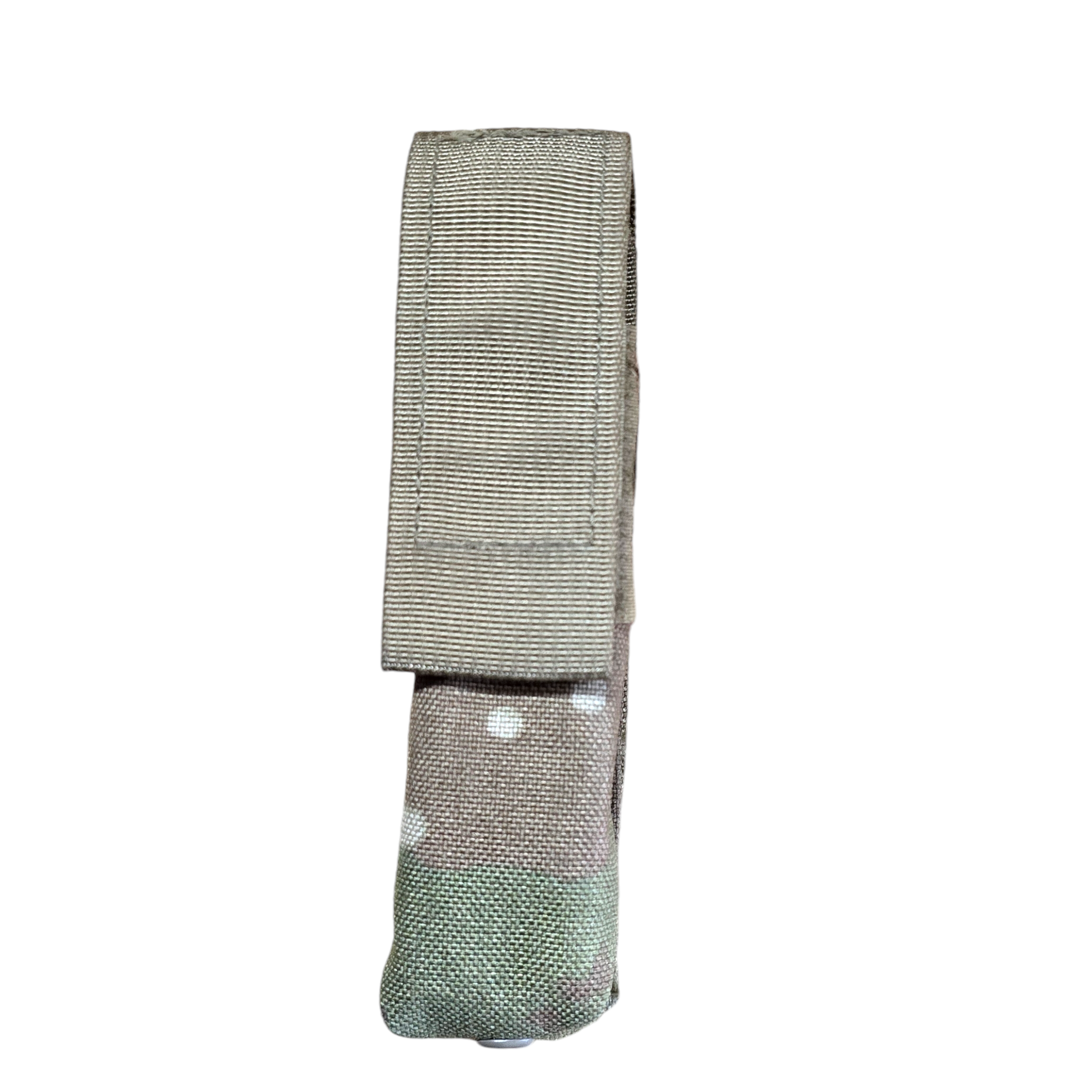 Current Issue MOLLE II Extended M17 Single Mag Pouch from onethiefsurplus, designed for camping and hiking gear, with durable MOLLE attachment.