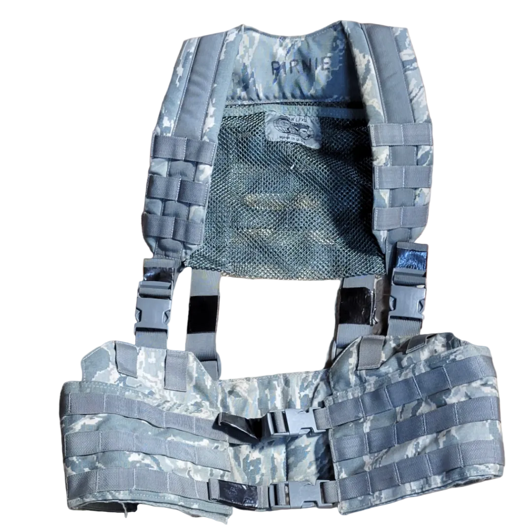 Onethiefsurplus DFCLS H Gear Harness for camping and hiking, adjustable safety harness with durable straps and secure buckles.