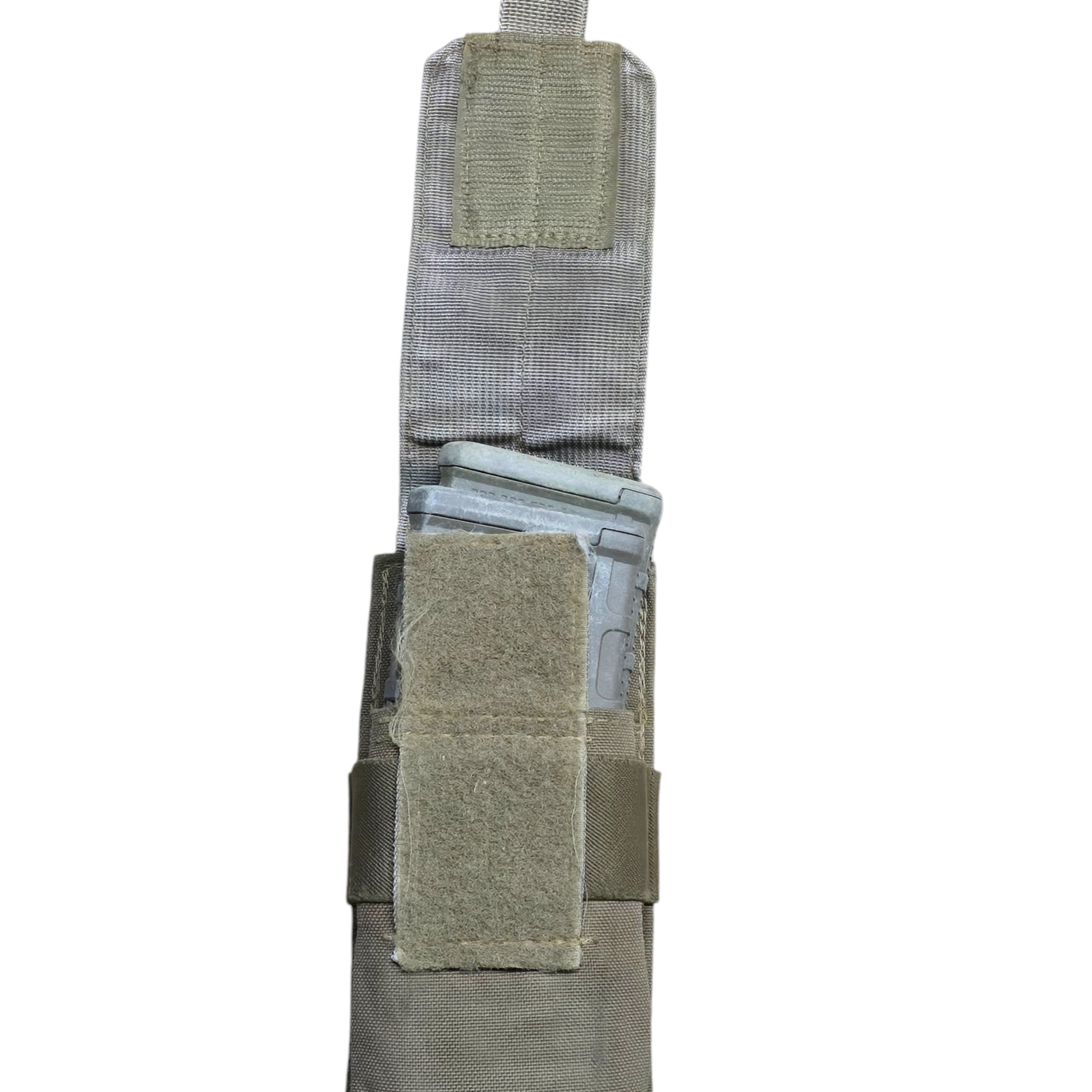Onethiefsurplus double and single magazine pouch for camping and hiking, durable nylon with secure flap closures.