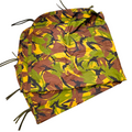 Dutch DPM Poncho Liner from onethiefsurplus for camping and hiking, showing the camouflage fabric and compact design.
