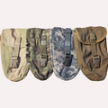 Onethiefsurplus camping and hiking entrenching tool carrier with adjustable straps and durable fabric for outdoor use.