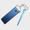 Onethiefsurplus magnesium fire starter for camping and hiking, compact tool with flint and striker for easy fire lighting.