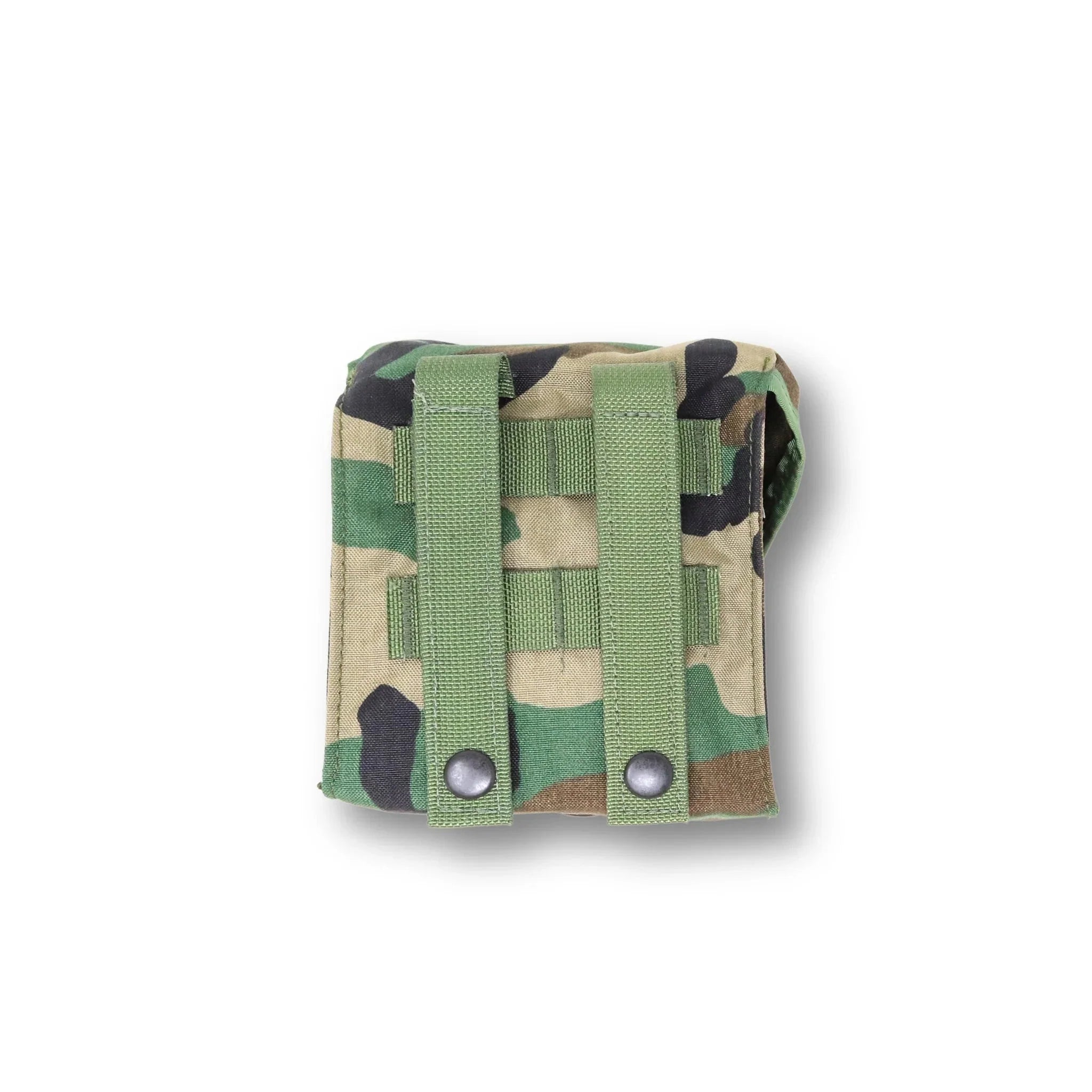 Onethiefsurplus camping and hiking saw pouch holding 100 or 200 round saw blades, durable black carrying case for outdoor tools.