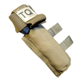 Coyote USMC Tourniquet Pouch by onethiefsurplus, Grade 1, designed for secure storage of tourniquets in tactical gear.