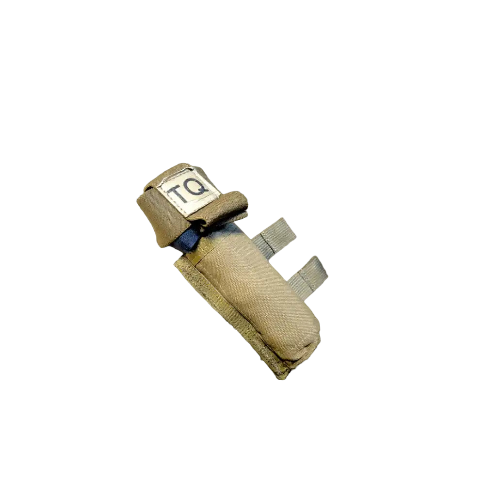Coyote USMC Tourniquet Pouch by onethiefsurplus, Grade 1, durable military-style pouch for tourniquet storage.