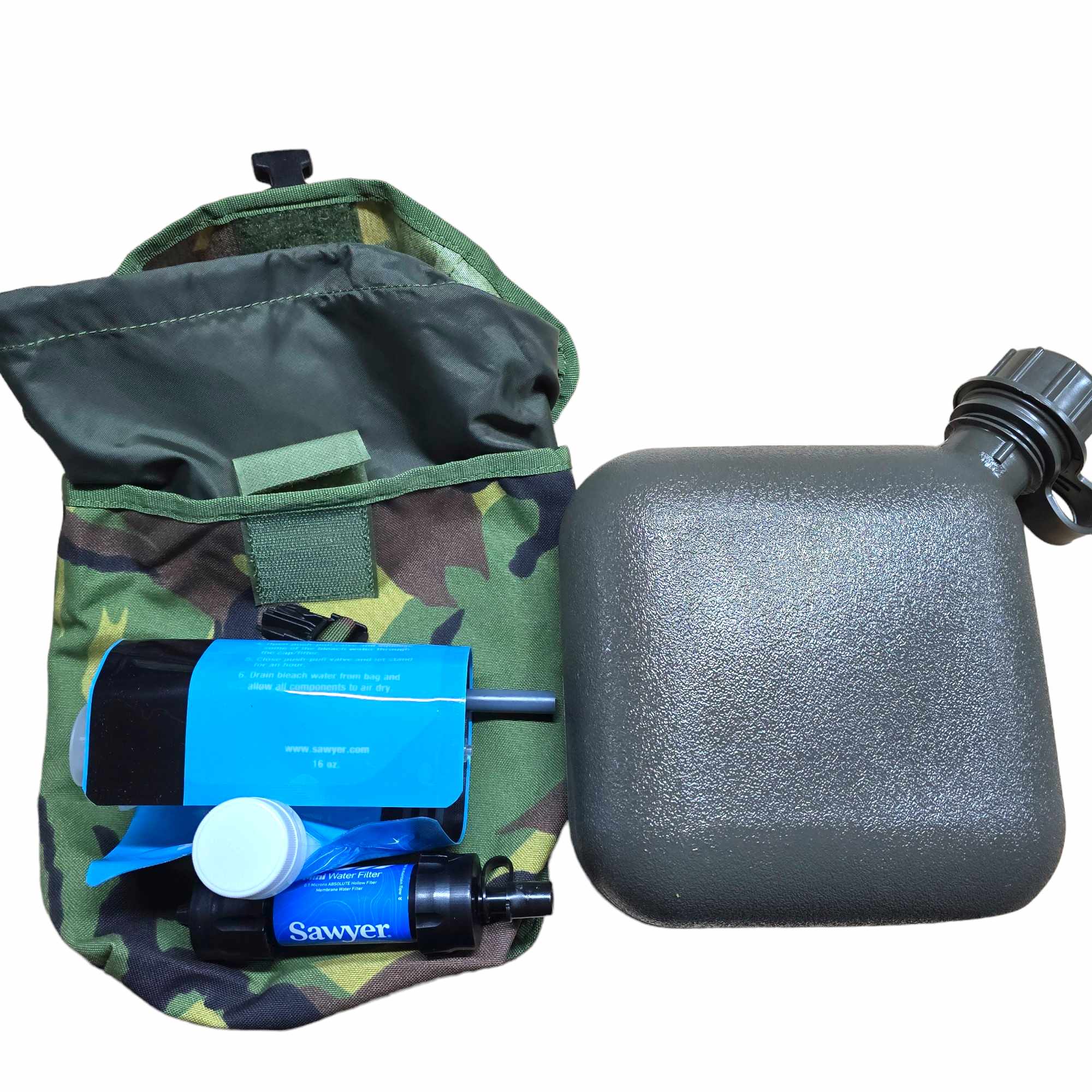 Dutch Woodland DPM 2Qt Canteen Pouch