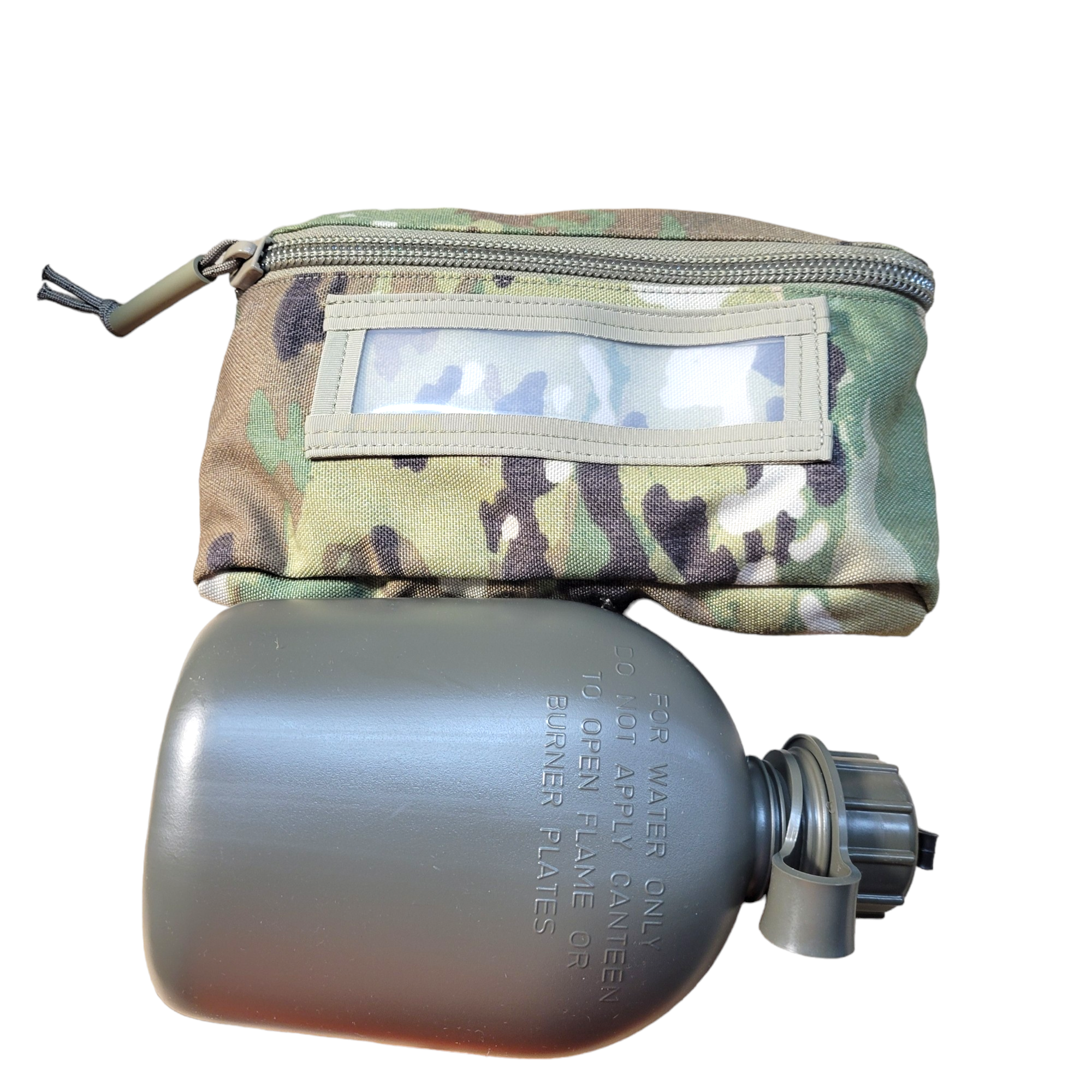 Improved MOLLE II bleed pocket by onethiefsurplus, tactical military gear accessory with multiple attachment points.