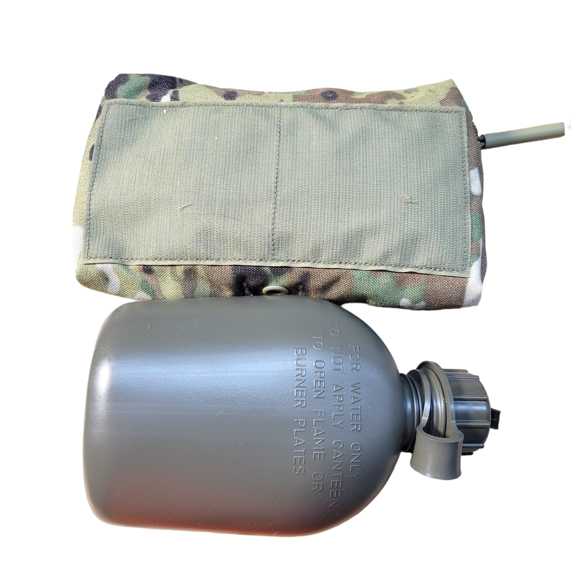 Improved MOLLE II Bleed Pocket by onethiefsurplus, tactical military-style pouch for first aid supplies, mounted on MOLLE gear.