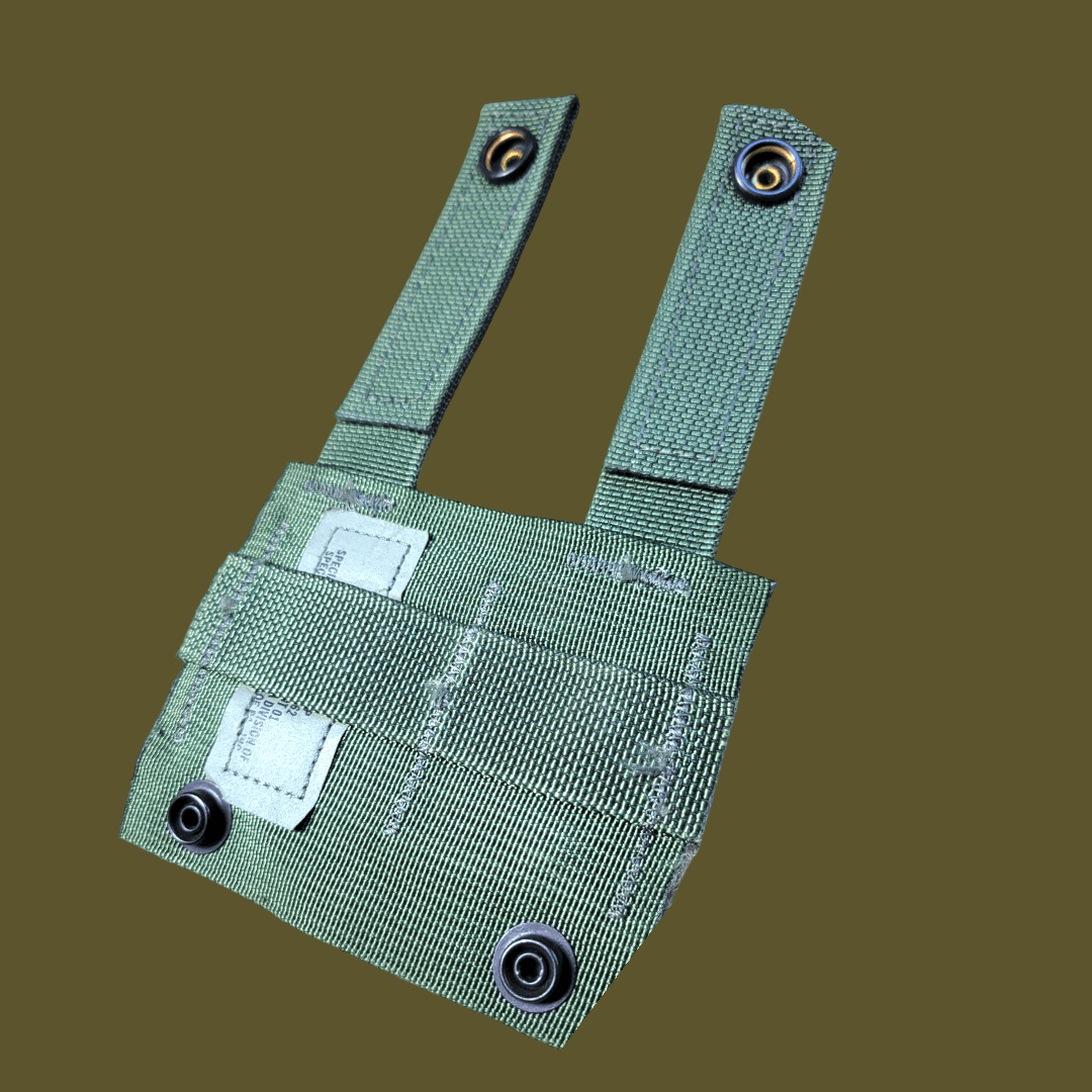 Olive Drab Molle to ALICE adapter by OneThiefSurplus, tactical gear accessory for attaching ALICE equipment to Molle systems.