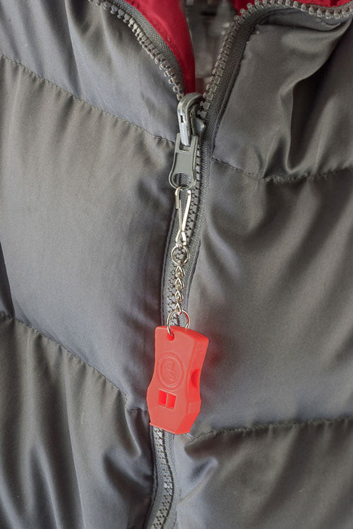 Pair of 115dB Raptor Whistles from onethiefsurplus, loud sporting goods whistles for safety or outdoor activities.
