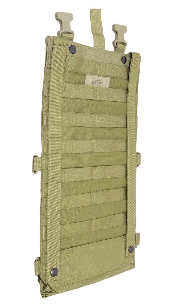 Eagle Industries Coyote Hydration Carrier for outdoor sports, featuring adjustable straps and durable hydration pouch.
