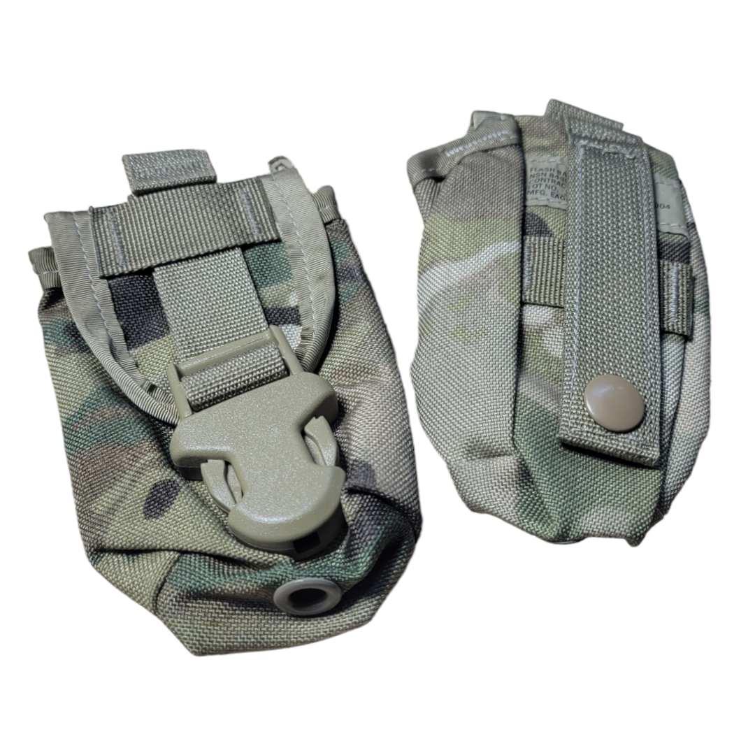 USGI MOLLE II Flashbang Pouch by oneThiefSurplus, durable tactical pouch for carrying flashbangs and accessories.