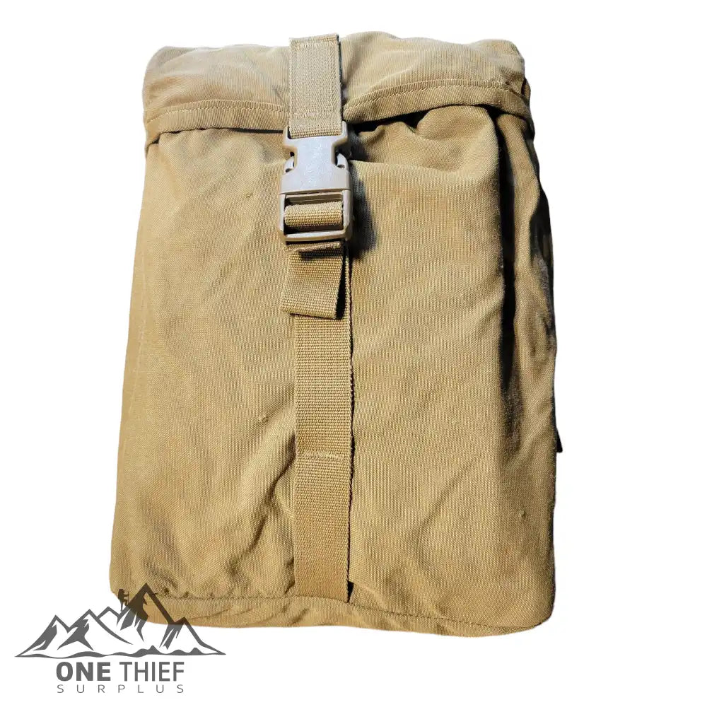 USGI MOLLE II Sustainment Pouch by onethiefsurplus in woodland camouflage, Grade 2, showing multiple pattern options.