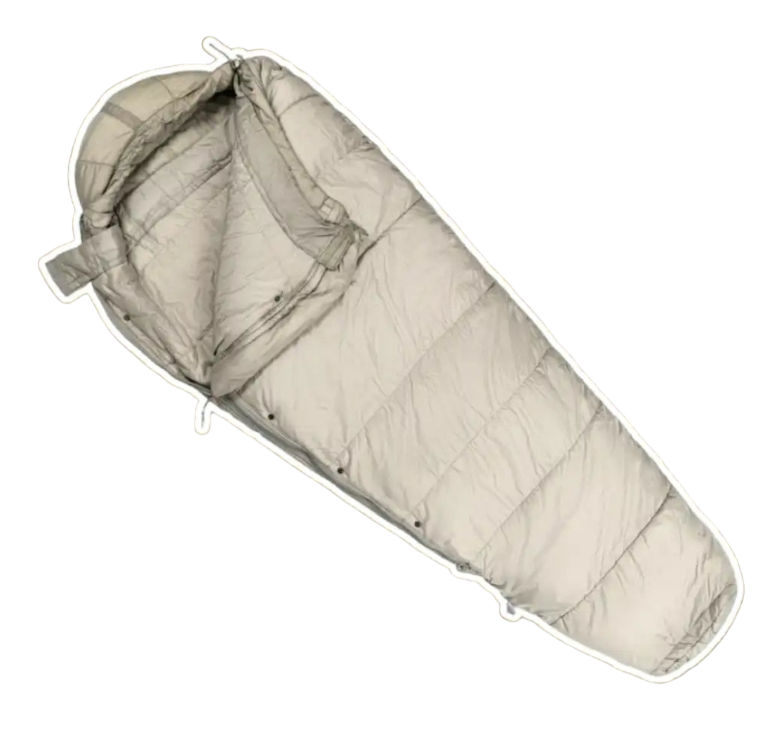USGI Sleeping Bag Intermediate Grade 2 by onethiefsurplus, in good condition, designed for outdoor camping and military use.