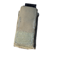 USMC FSBE 9mm pouch with Kydex insert designed for secure pistol carry, featuring durable construction and tactical utility.