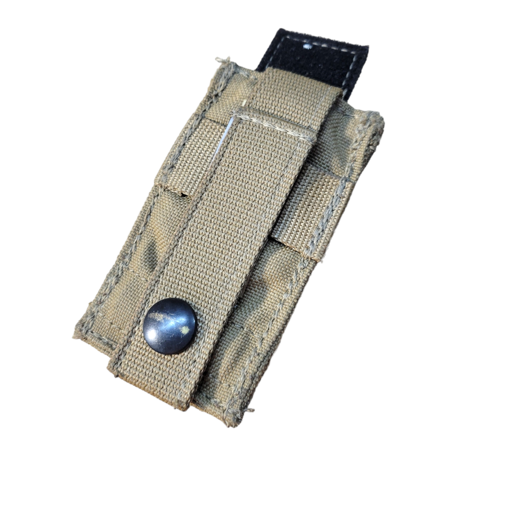 USMC FSBE 9mm pouch with Kydex insert, tactical storage for magazines, from onethiefsurplus, durable nylon construction.