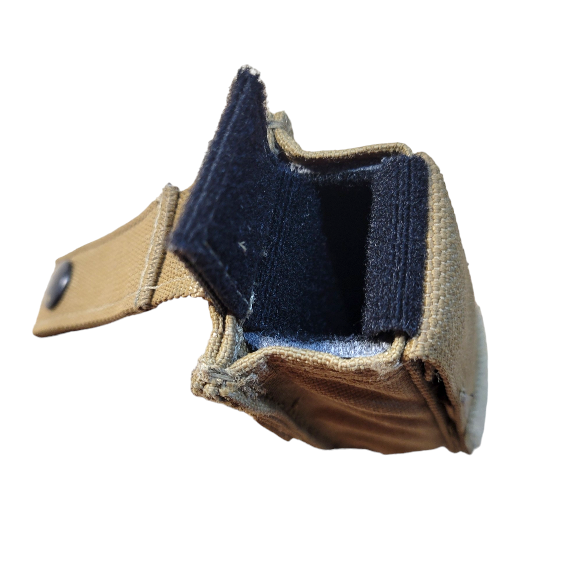 USMC FSBE 9mm pouch with Kydex insert by onethiefsurplus, designed for secure pistol storage and quick access.