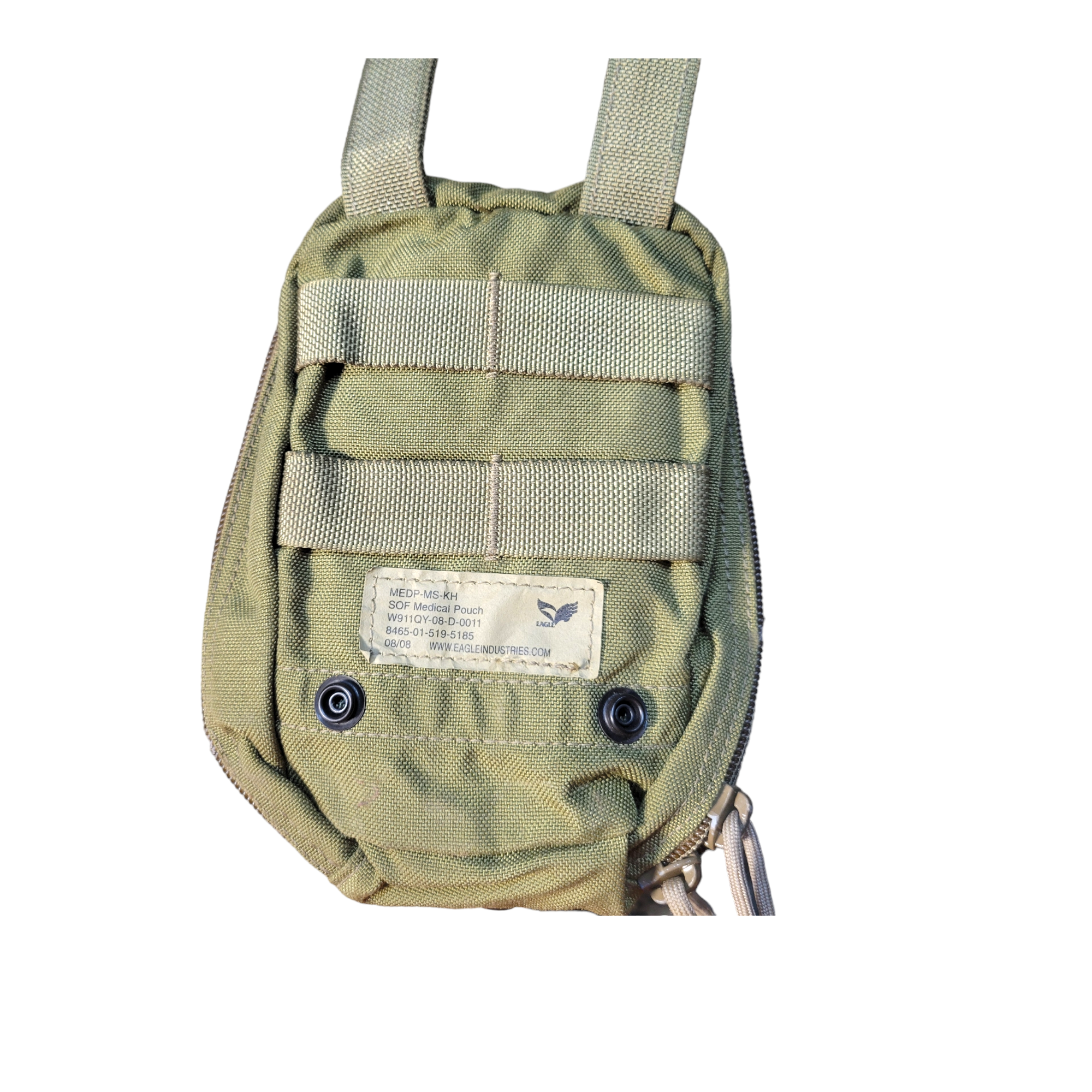 USMC FSBE SOF Medical Pouch by OneThiefSurplus, tactical pouch with multiple compartments for first aid supplies and gear storage.