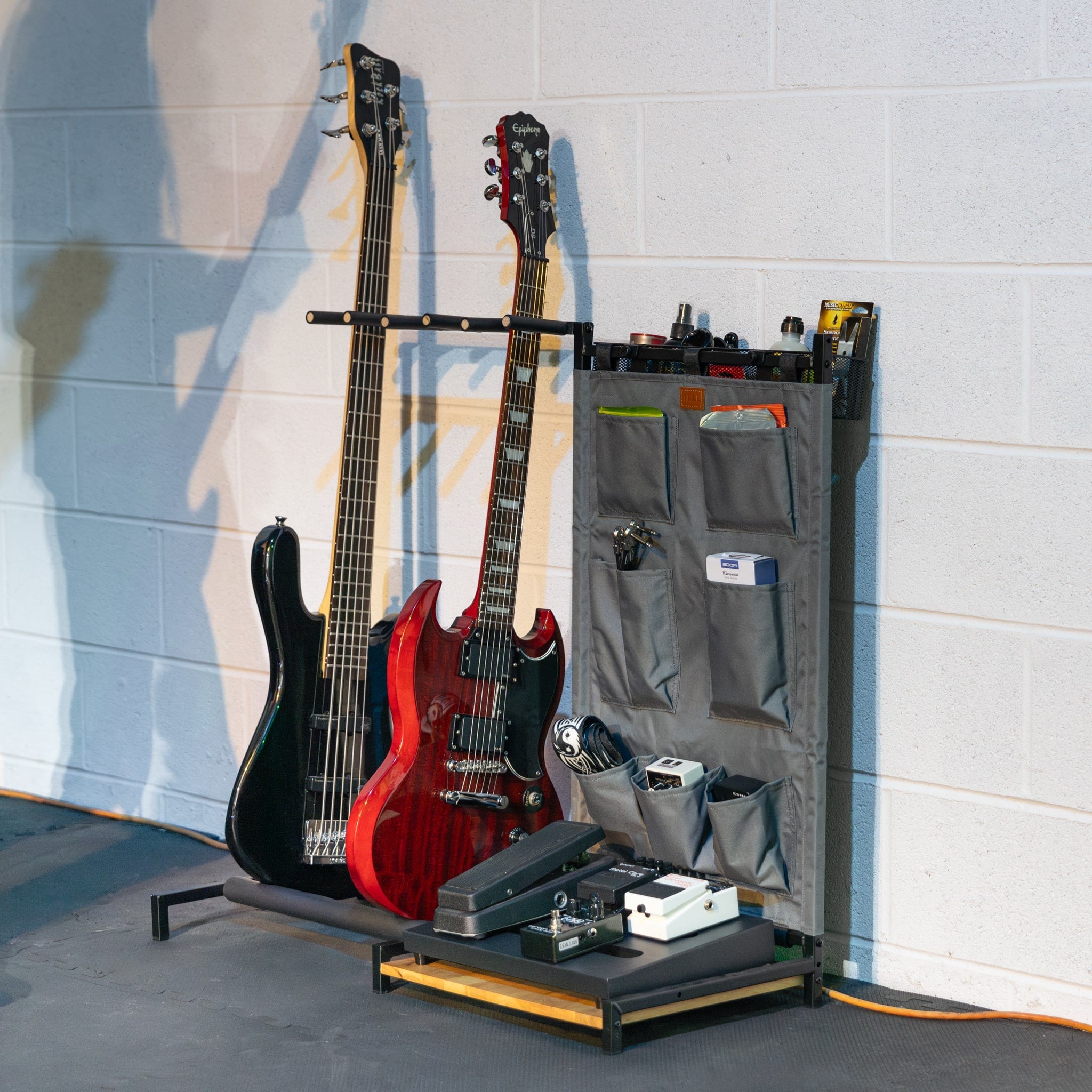 The Opener 5-Slot Guitar Rack | Gray - OVERLANDERS Outfitter