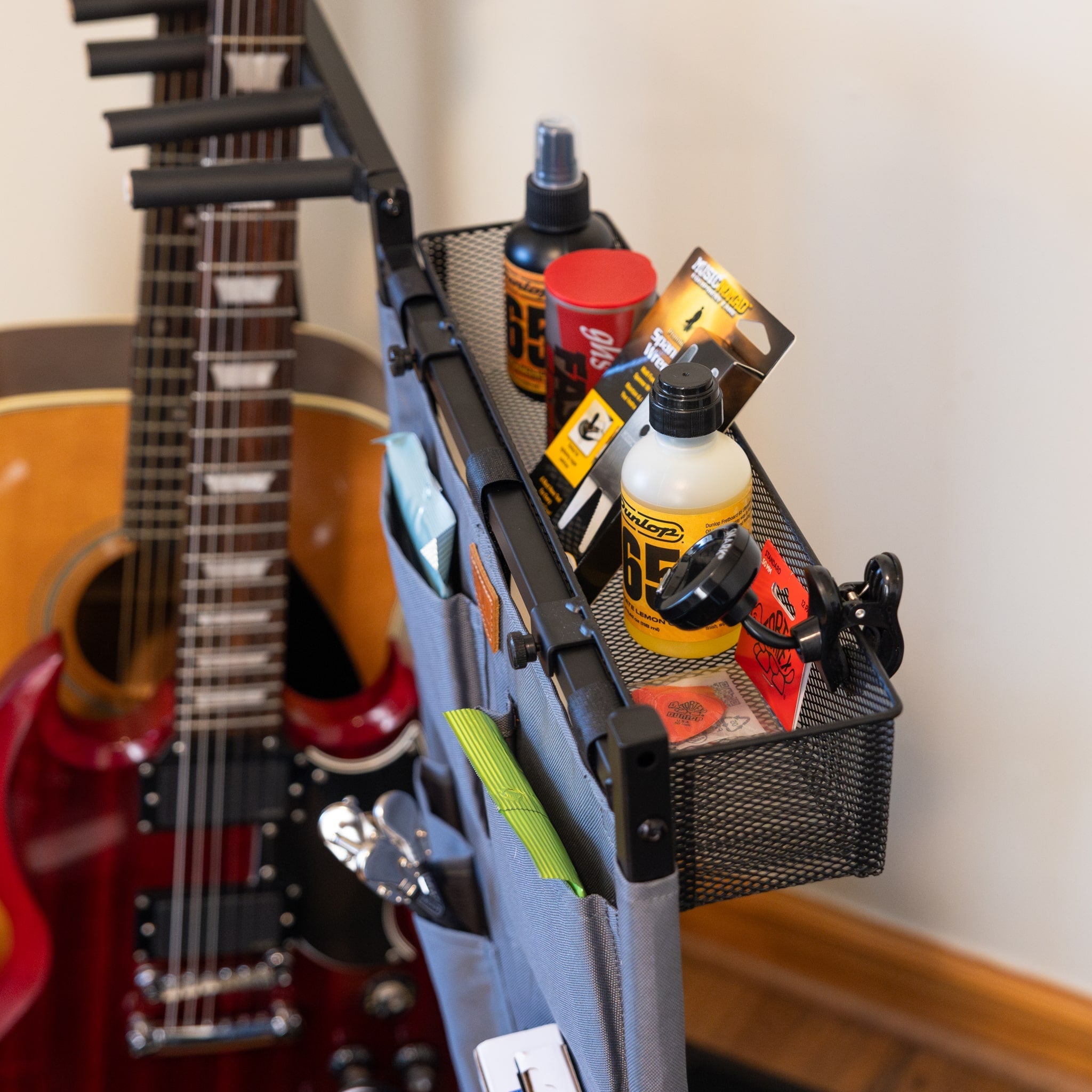 The Opener 5-Slot Guitar Rack | Gray - OVERLANDERS Outfitter