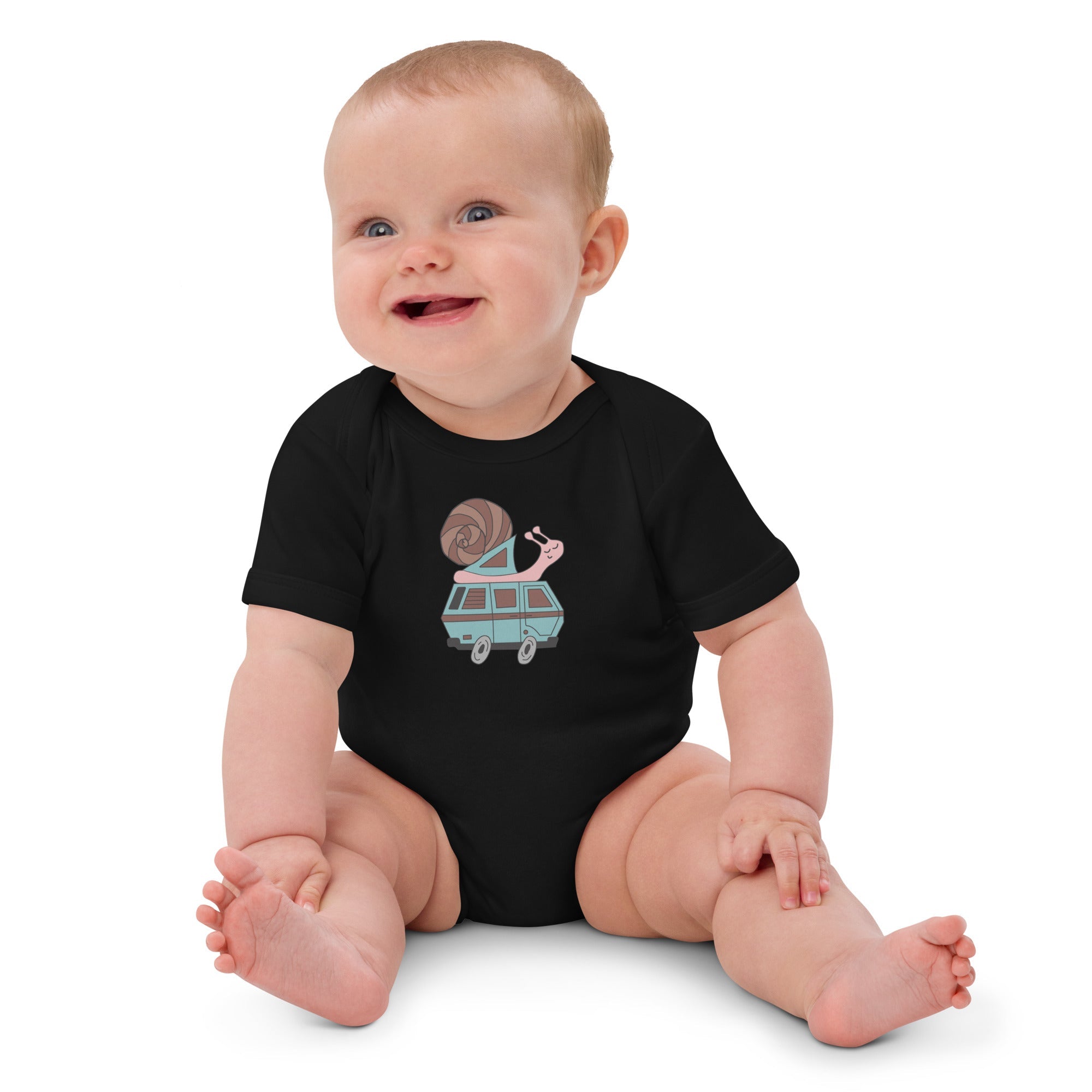 Sally Snail One-Piece Baby Body Suit - OVERLANDERS Outfitter