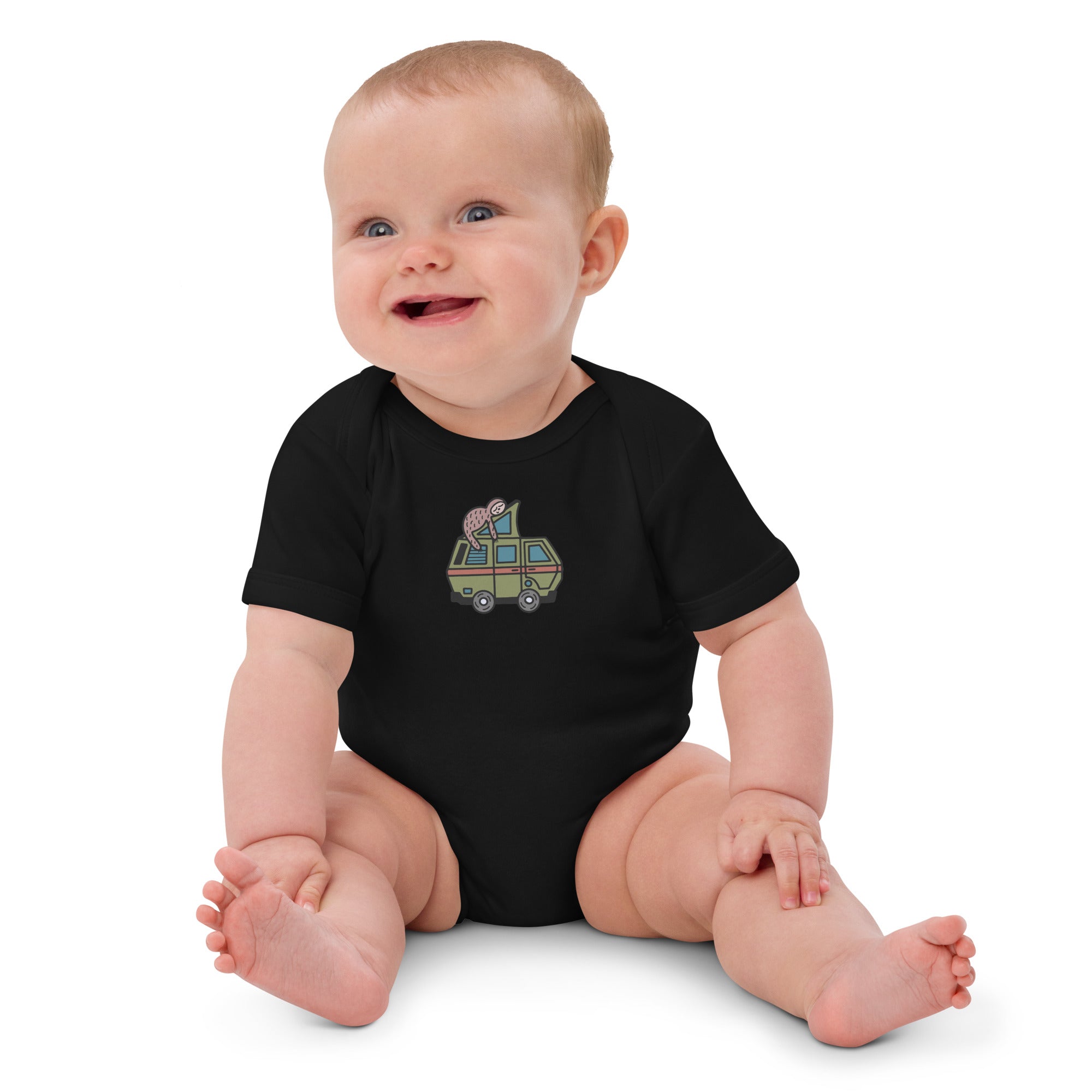 Stewie Sloth One-Piece Baby Bodysuit - OVERLANDERS Outfitter