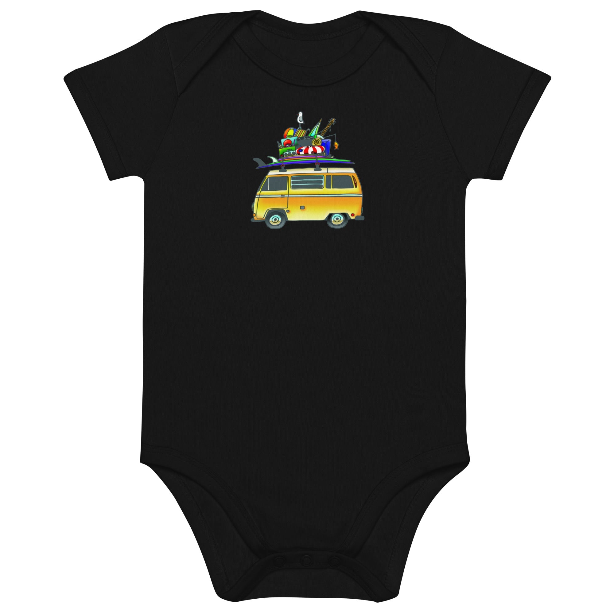 RAD Bus One-Piece Baby Bodysuit - OVERLANDERS Outfitter