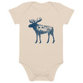 Moose Meet-Up Organic Cotton Baby Bodysuit - OVERLANDERS Outfitter