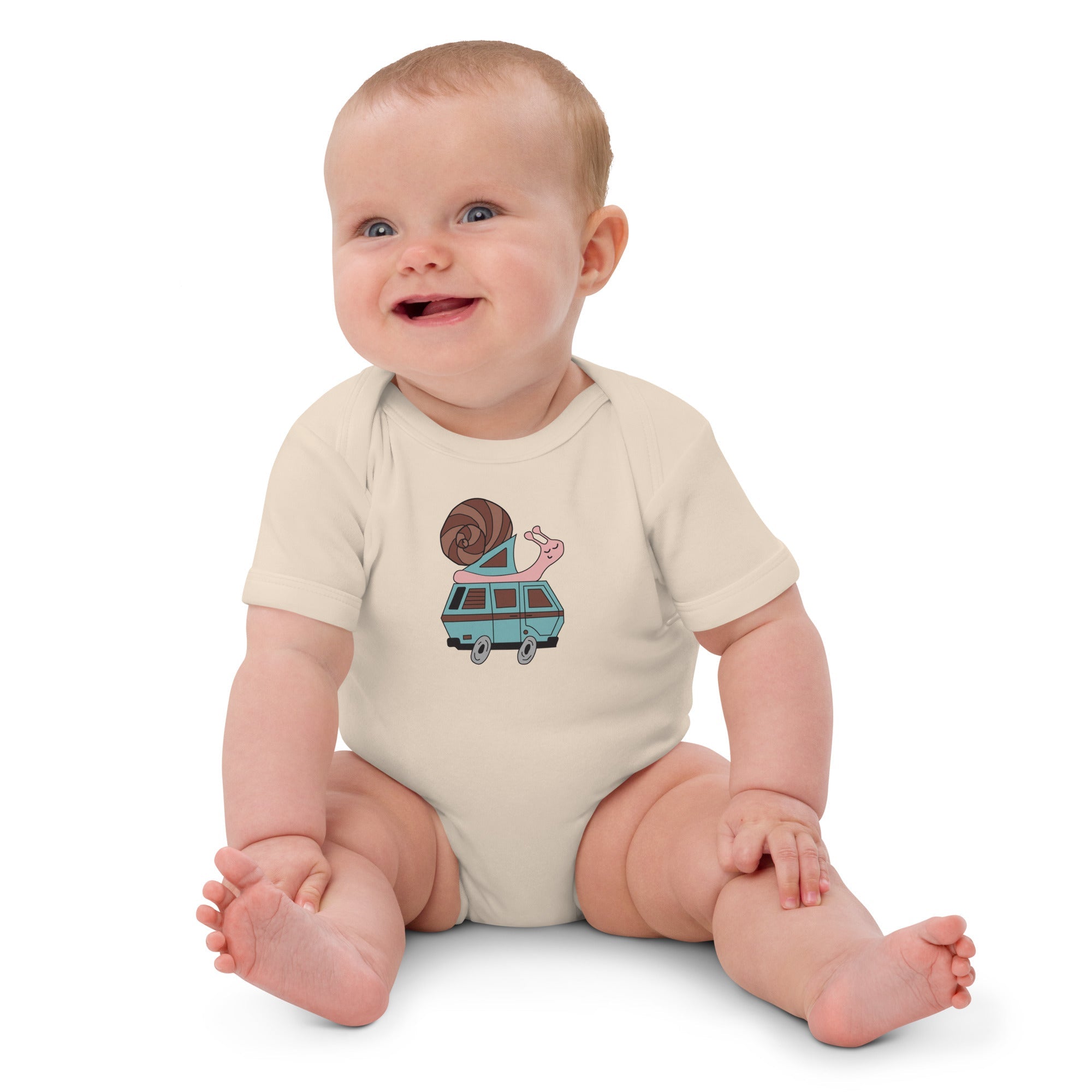 Sally Snail One-Piece Baby Body Suit - OVERLANDERS Outfitter