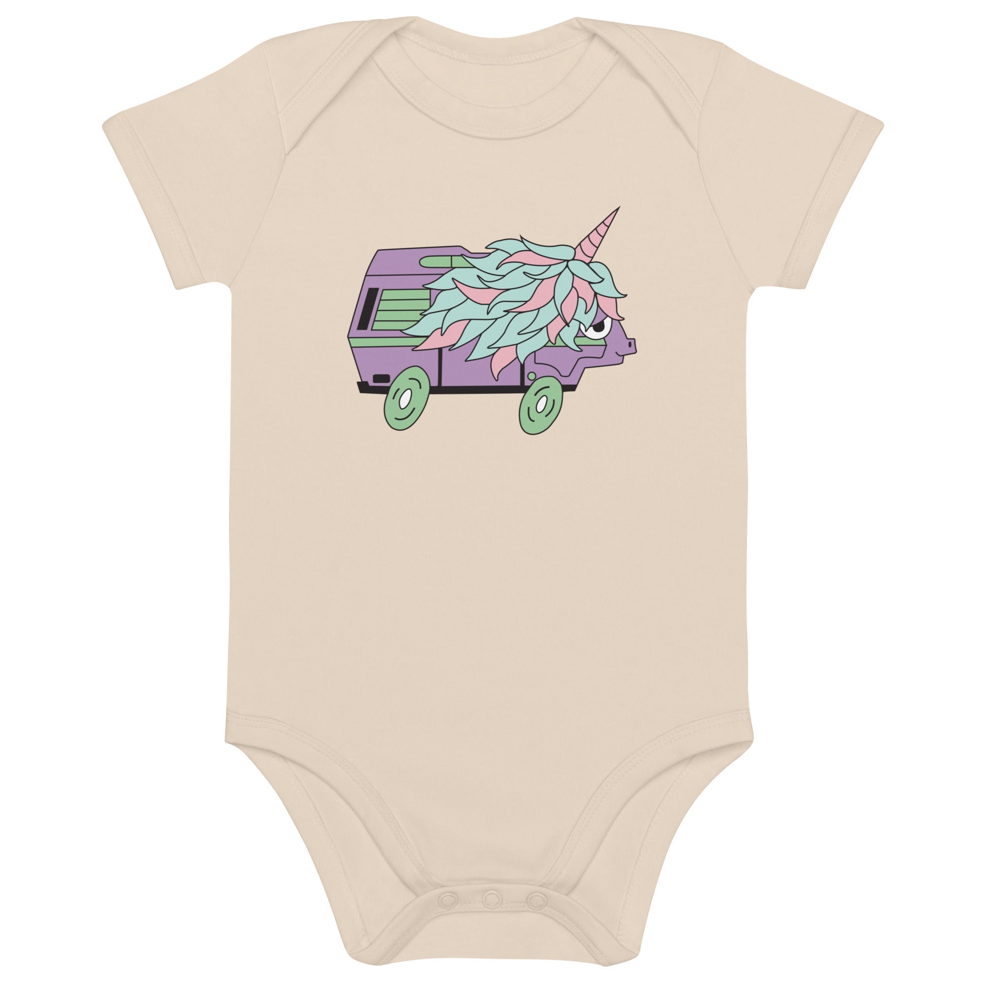 High-Top Hazel Unicorn One-Piece Baby Bodysuit - OVERLANDERS Outfitter