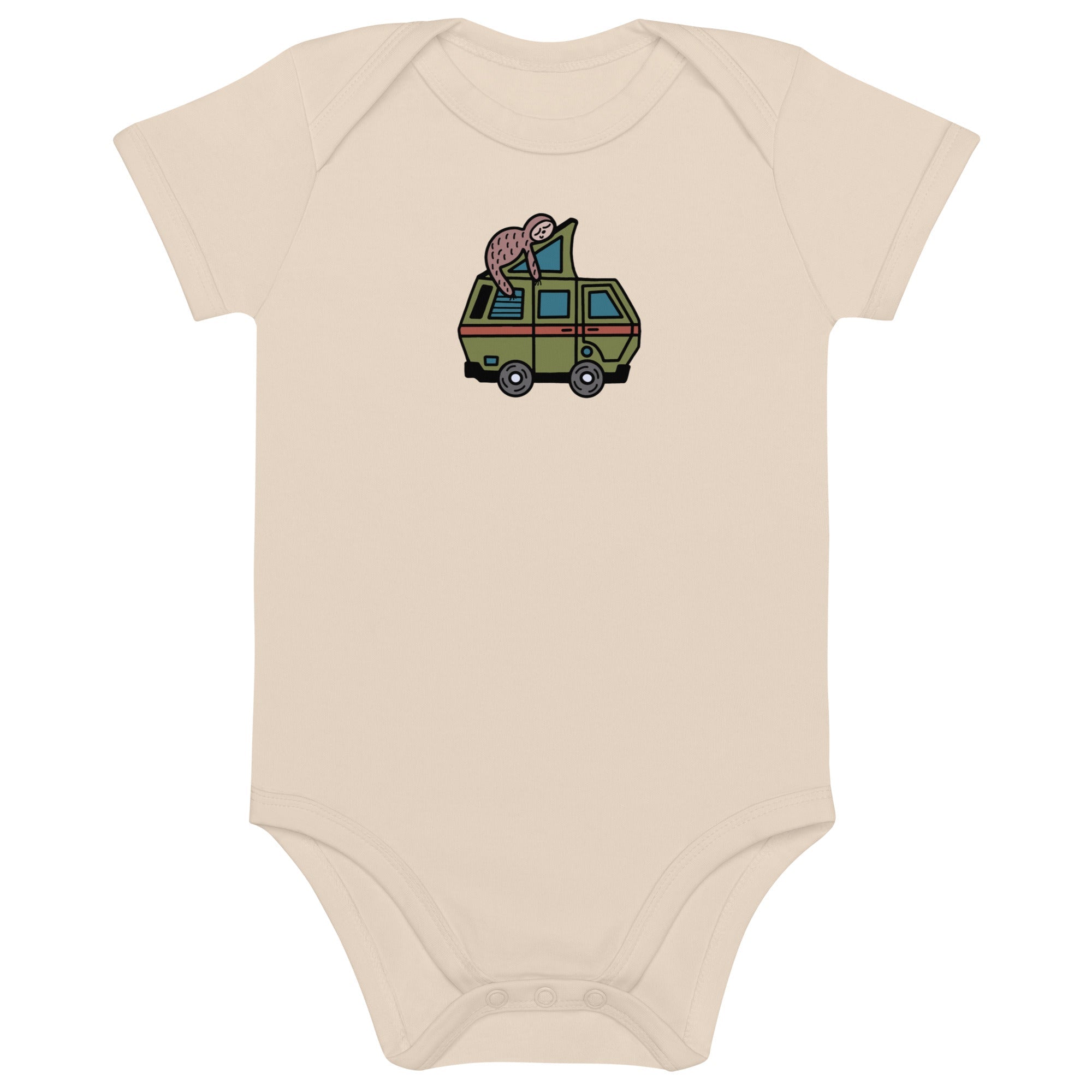Stewie Sloth One-Piece Baby Bodysuit - OVERLANDERS Outfitter