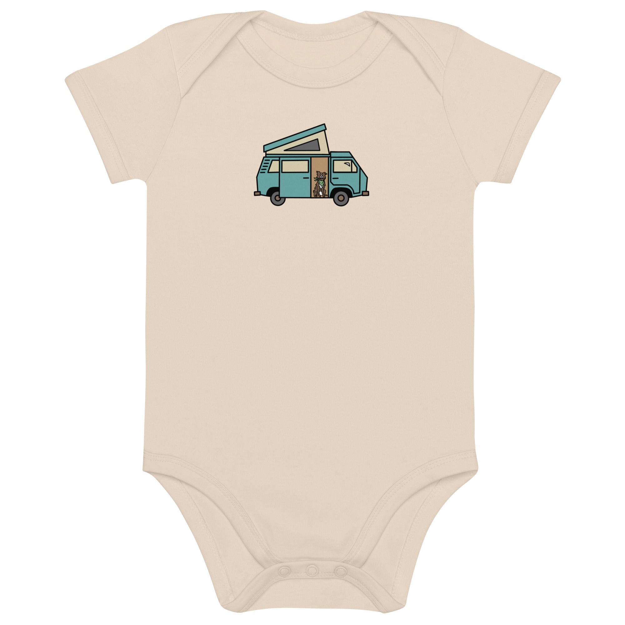 Dog in Van One-Piece Baby Bodysuit - OVERLANDERS Outfitter