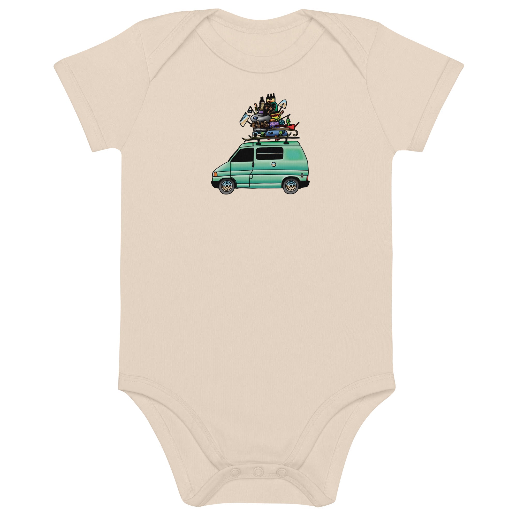 RAD Eurovan  One-Piece Baby Bodysuit - OVERLANDERS Outfitter