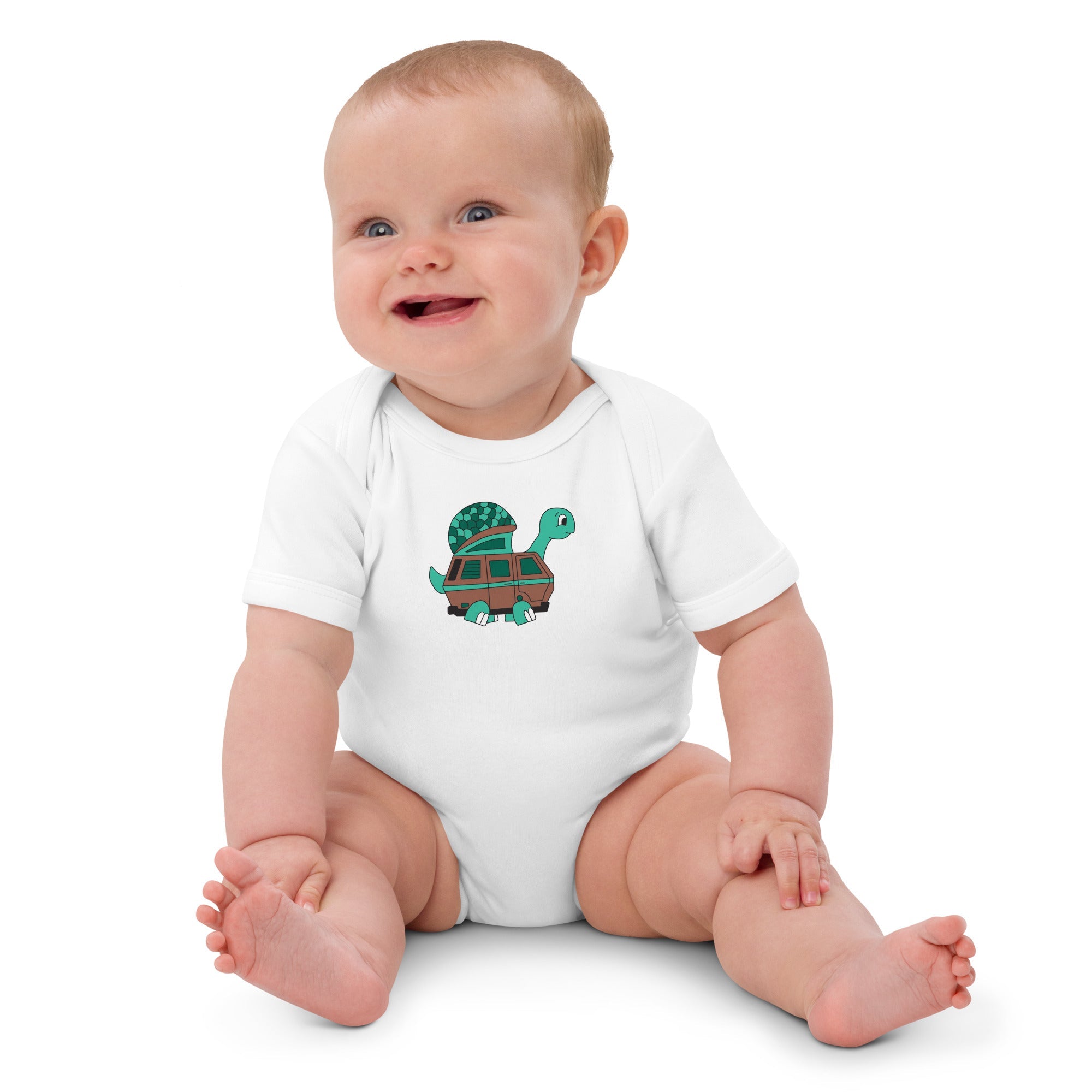 Tom Turtle Baby Bodysuit - OVERLANDERS Outfitter