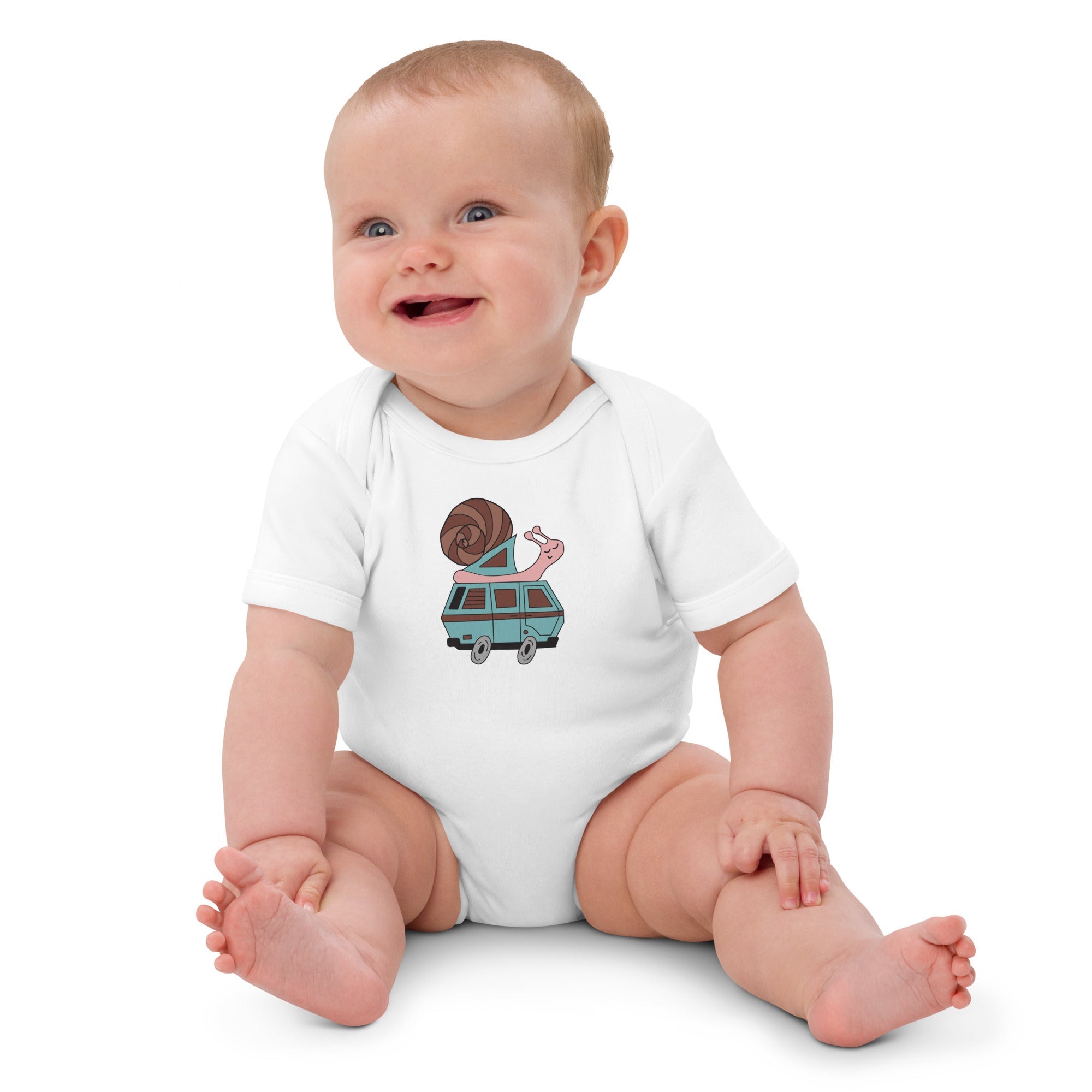 Sally Snail One-Piece Baby Body Suit - OVERLANDERS Outfitter