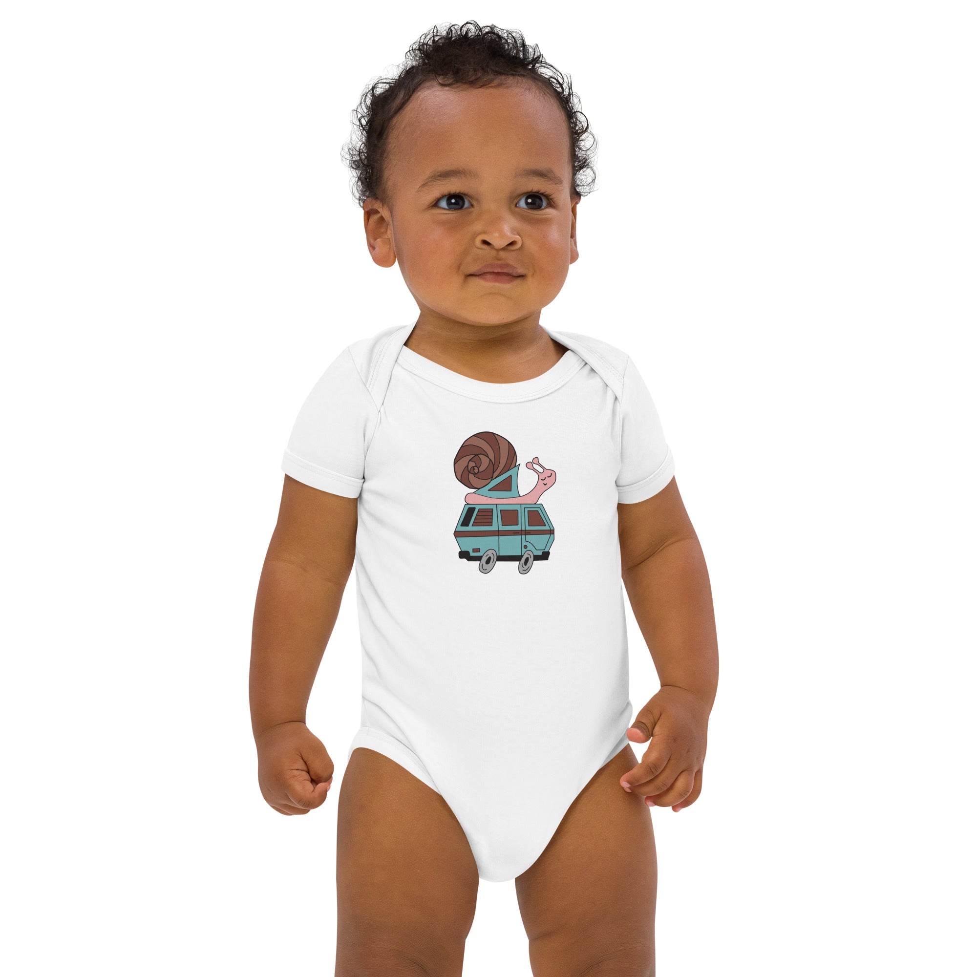 Sally Snail One-Piece Baby Body Suit - OVERLANDERS Outfitter