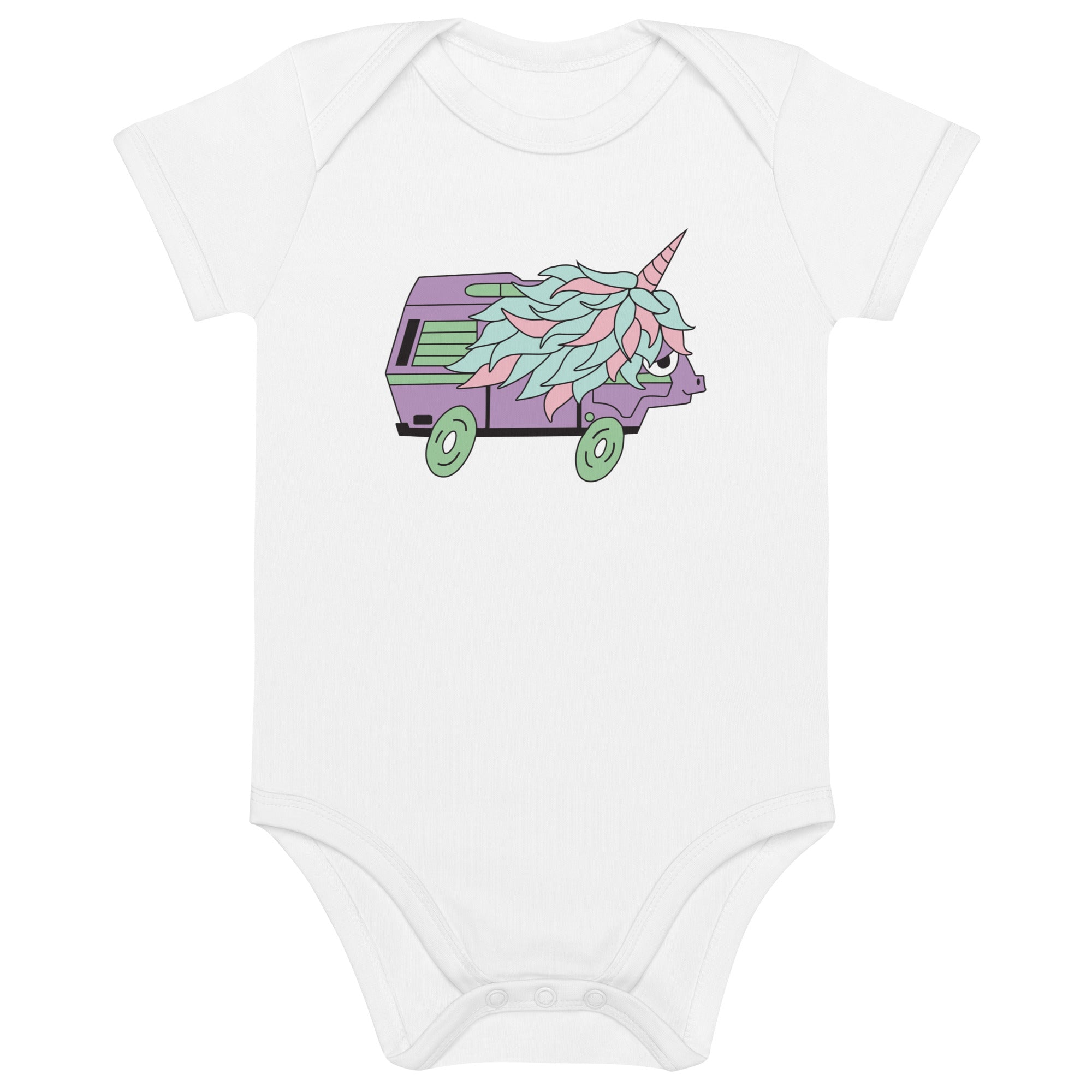High-Top Hazel Unicorn One-Piece Baby Bodysuit - OVERLANDERS Outfitter