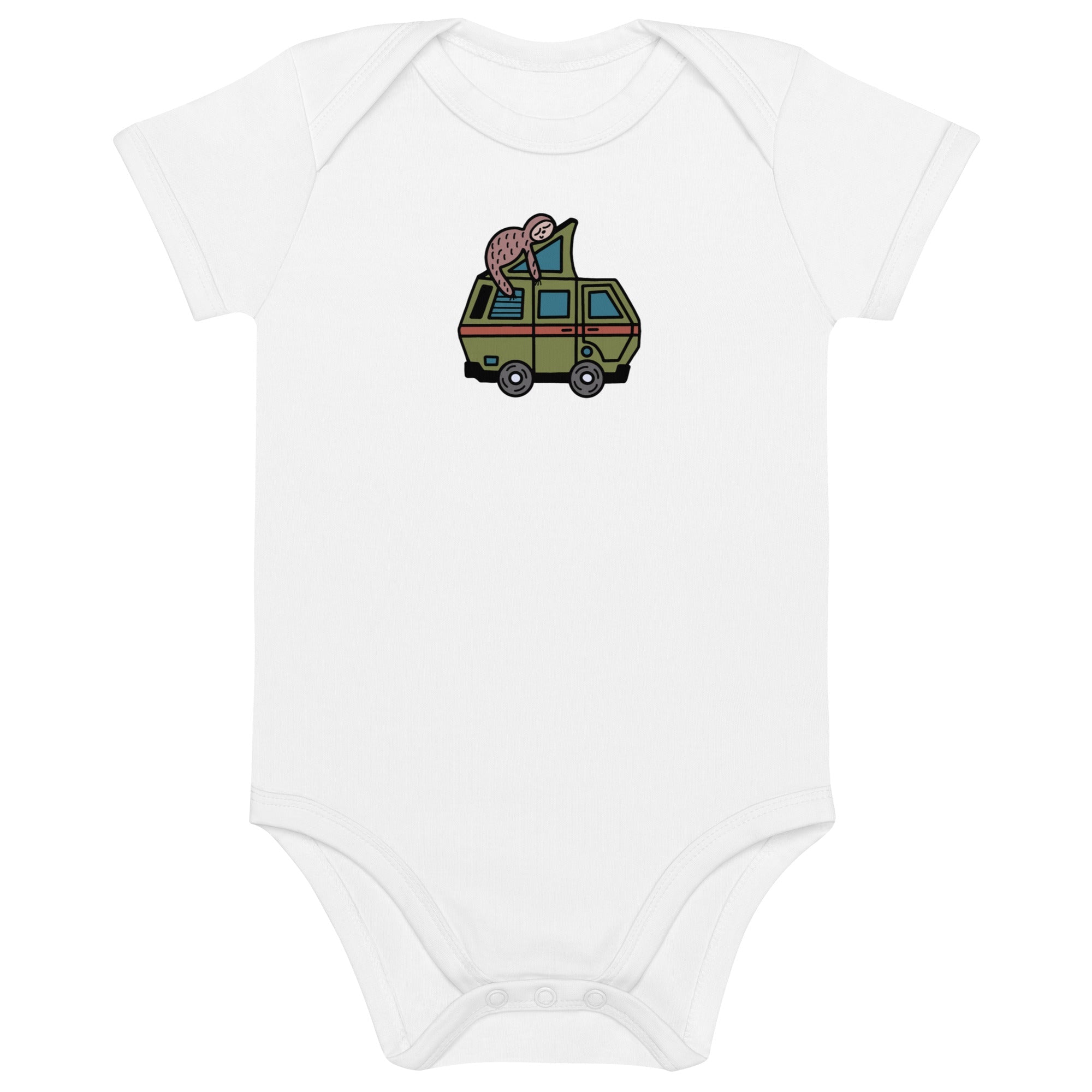 Stewie Sloth One-Piece Baby Bodysuit - OVERLANDERS Outfitter