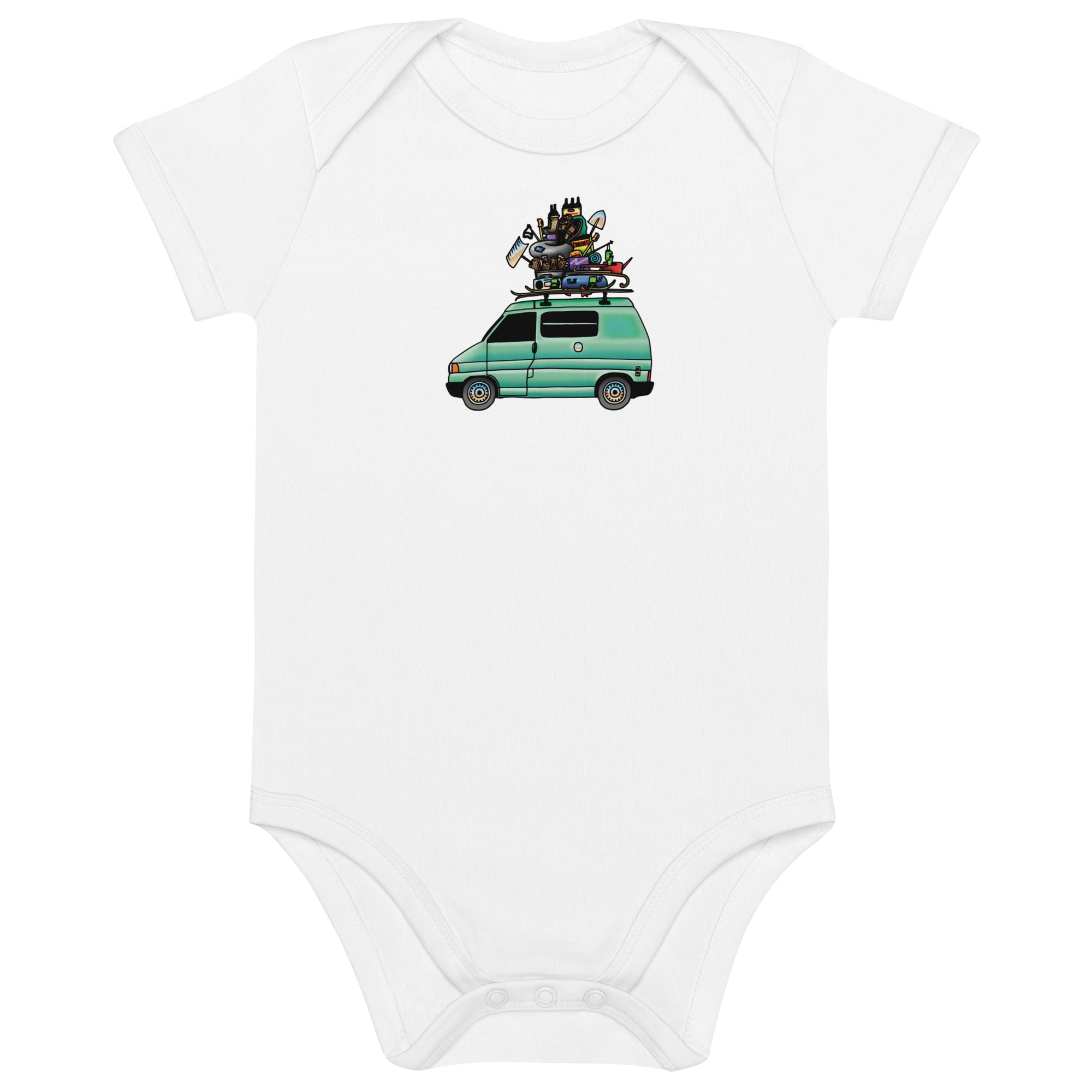 RAD Eurovan  One-Piece Baby Bodysuit - OVERLANDERS Outfitter