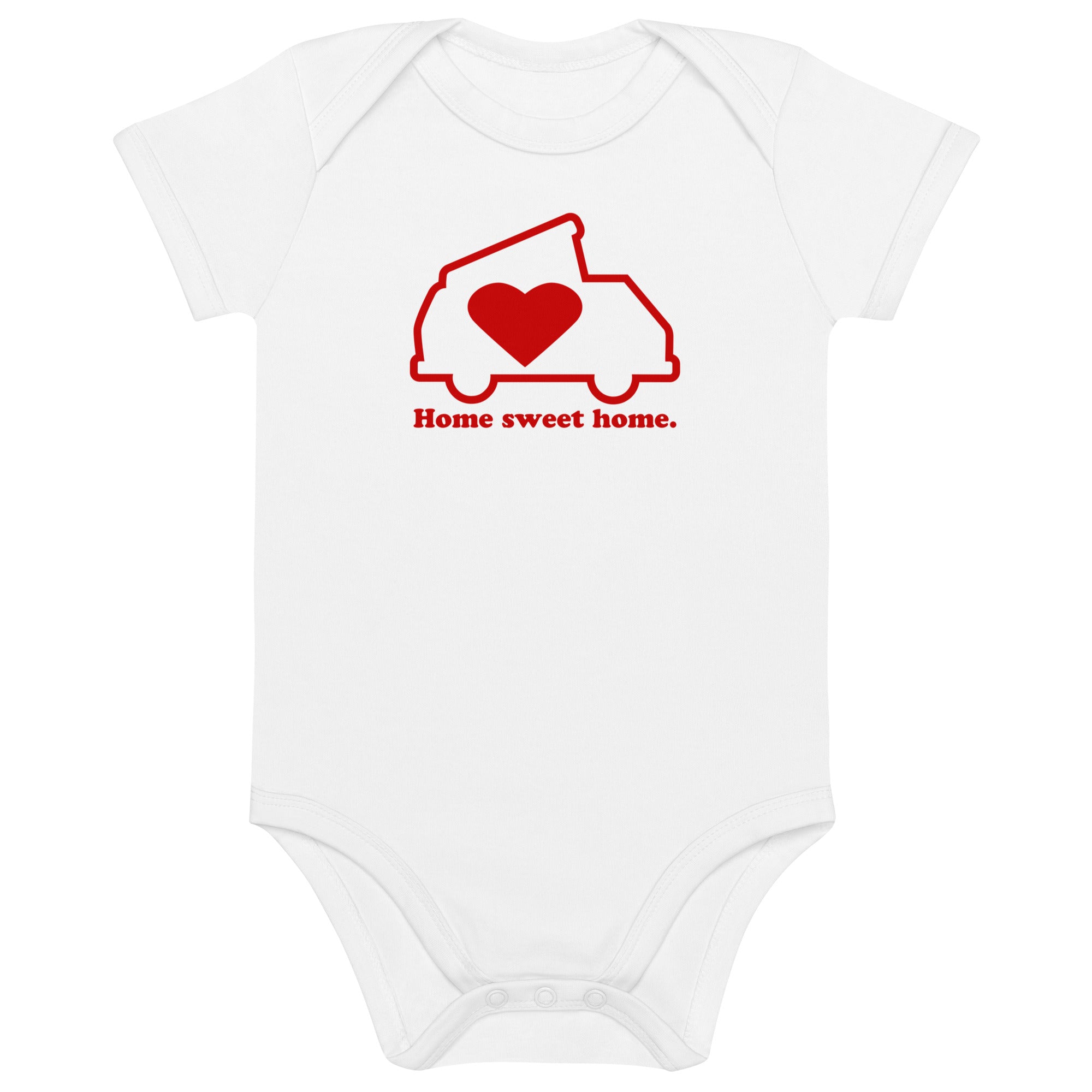 Home Sweet Home One-Piece Baby Bodysuit - OVERLANDERS Outfitter