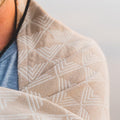 Organic Throw Blanket - Tan & Beige - OVERLANDERS Outfitter