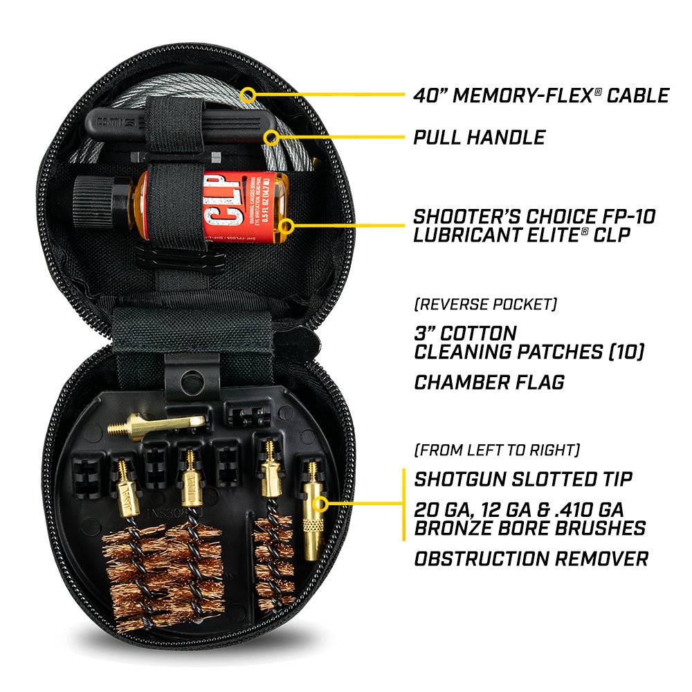 Otis Universal Shotgun Cleaning Kit - OVERLANDERS Outfitter