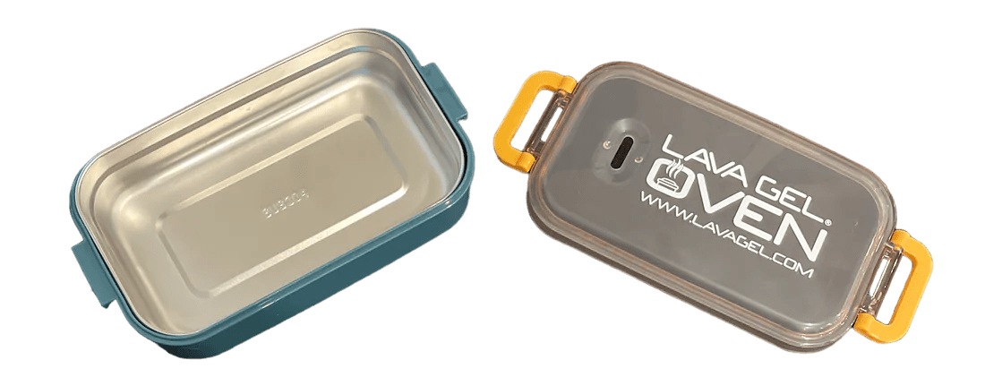 SFT2 Tactical Lava Gel Oven, a portable outdoor cooking accessory with a sleek design for easy outdoor meals.