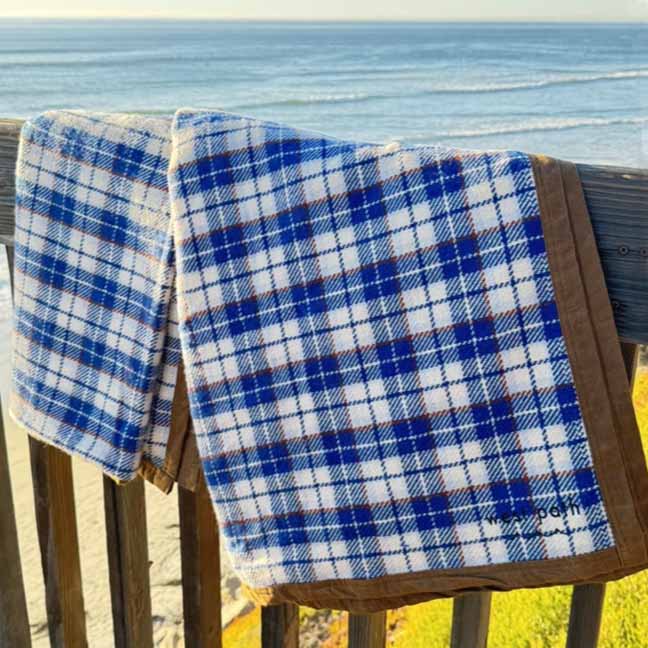 Wool Canvas Camping Blanket - Waxed Canvas Outdoor Blanket / Bushcraft Blanket - OVERLANDERS Outfitter