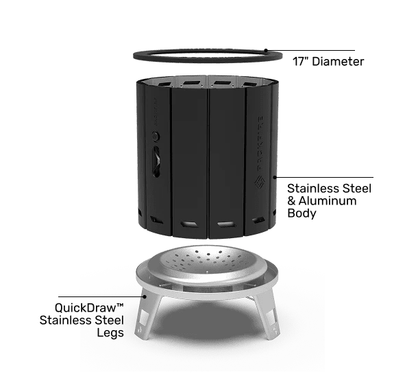 PACKFIRE Fire Pit - OVERLANDERS Outfitter