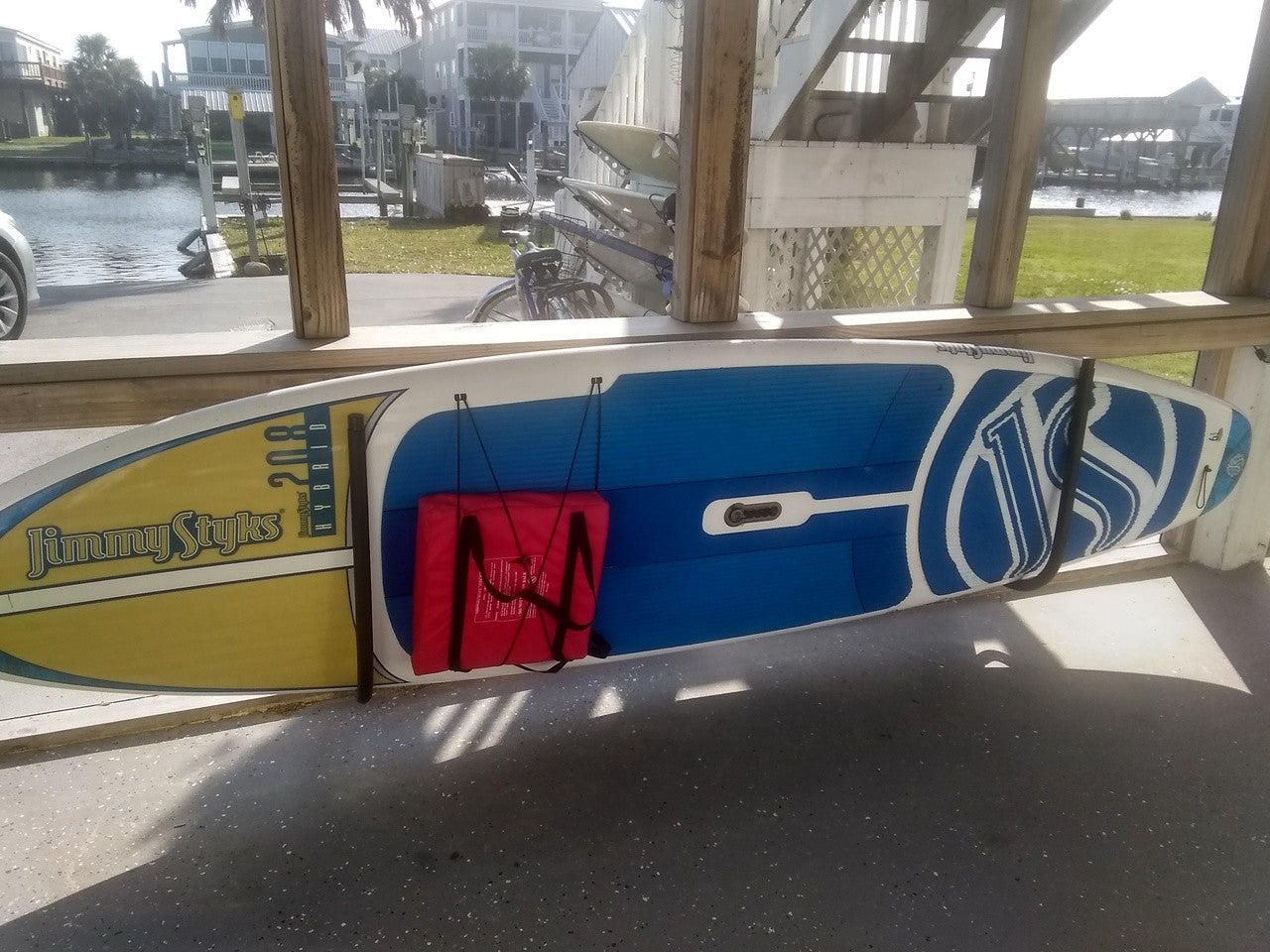 Hi-Port 1 | SUP Storage Ceiling and Wall Hooks | Holds 50 lbs - OVERLANDERS Outfitter