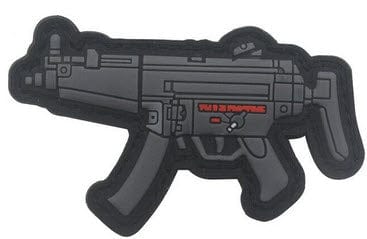 SFT2 Tactical Pew Pew Patches displayed on a neutral background, showcasing vibrant colors and detailed designs.