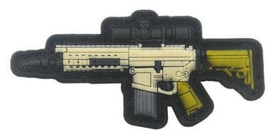 SFT2 Tactical Pew Pew Patches featuring vibrant designs, perfect for personalizing gear or apparel.